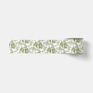 spring green satin ribbon