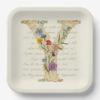 Spring Greeting, by Natasha Us   Paper Plate