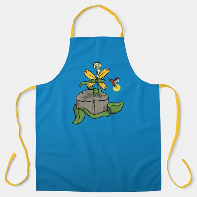 Spring Greets Summer All-Over Print Apron (Front)