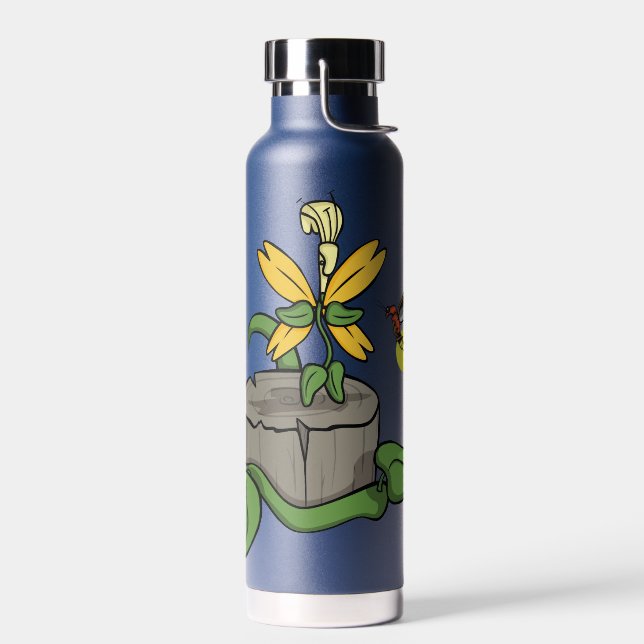 Spring Greets Summer Water Bottle (Left)