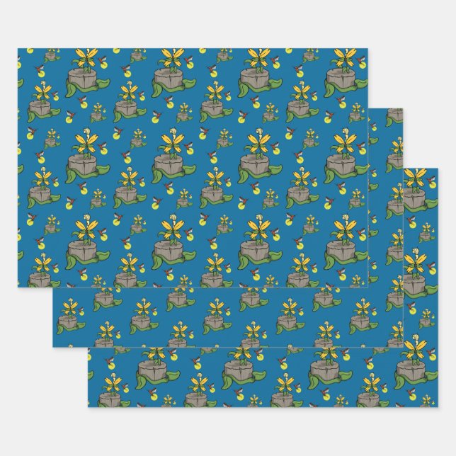 Spring Greets Summer Wrapping Paper Set (Set)