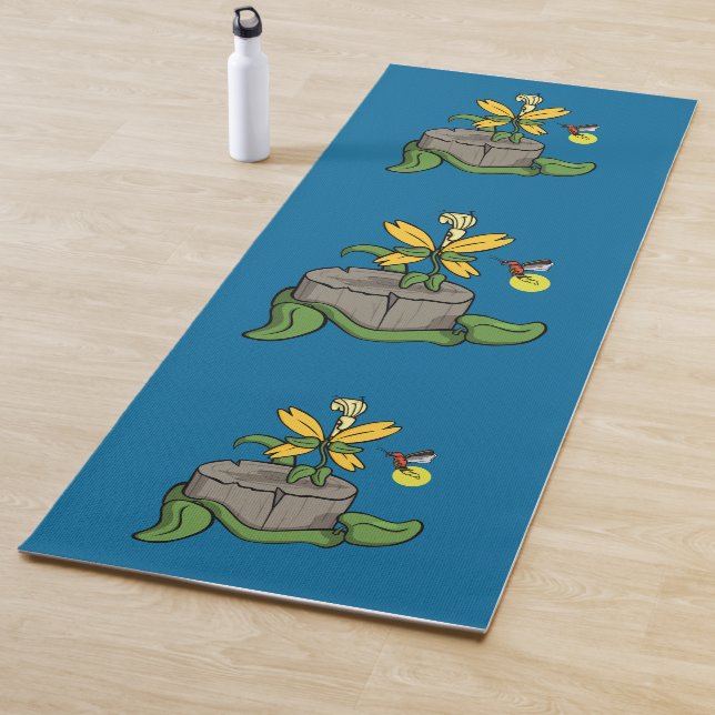 Spring Greets Summer Yoga Mat (In Situ)