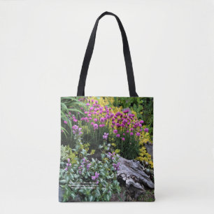 Spring Ground Covers Garden Border Tote Bag
