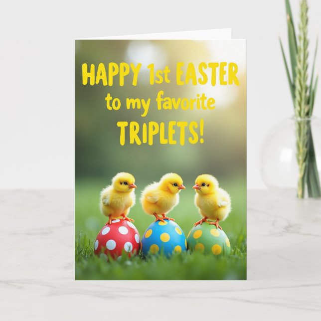 Spring Hatchlings Celebration Card (Front)