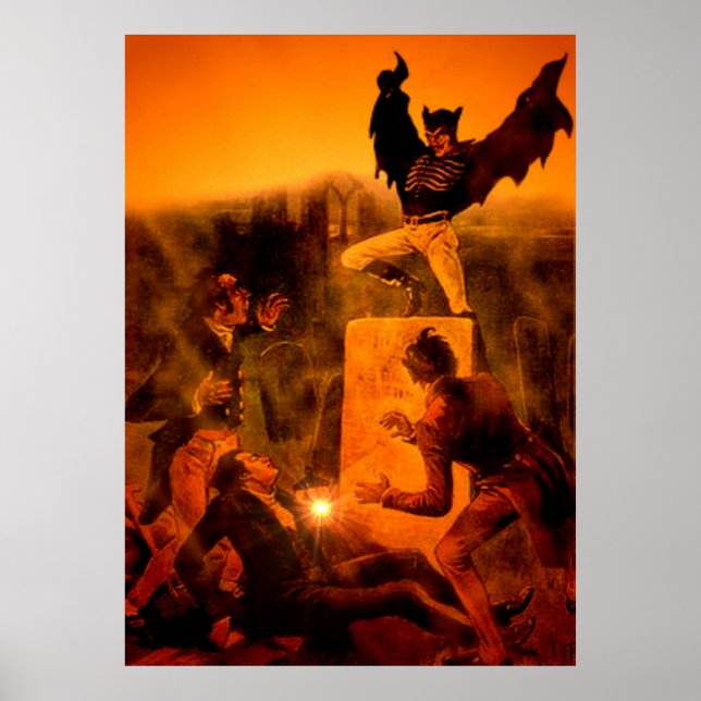 spring heeled jack number 3 poster (Front)