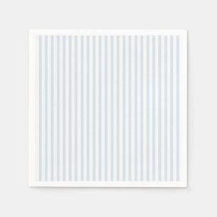 Spring Heritage Stripes Powder Blue Napkin