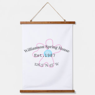 Spring house coordinates latitude longitude name d hanging tapestry