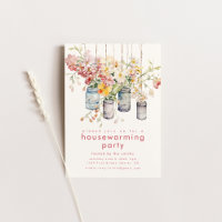 Spring Housewarming Party Invite