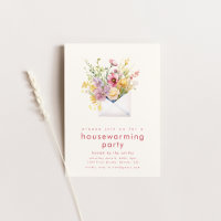 Spring Housewarming Party Invite