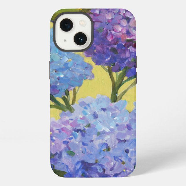 Spring Hydrangeas I iPhone Case (Back)