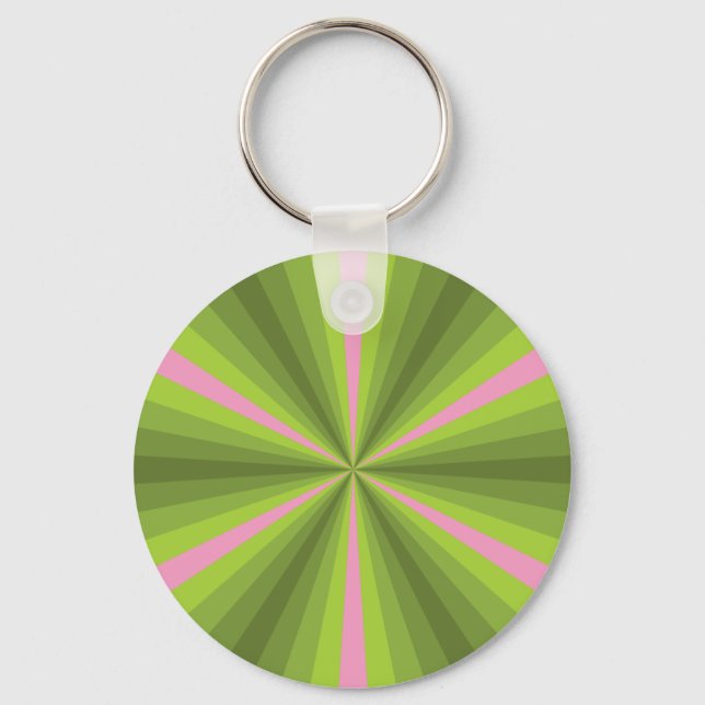 Spring Illusion Keychain (Front)