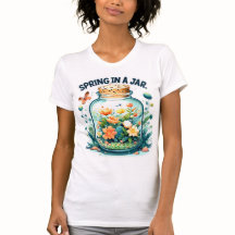 Spring in a Jar: Blossoming Flowers and Vibrant