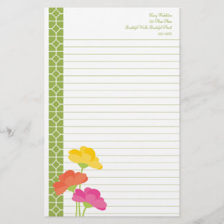 Spring in Bloom Stationery