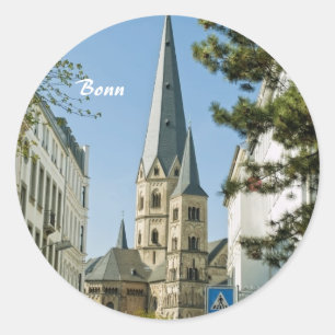 Spring in Bonn Classic Round Sticker