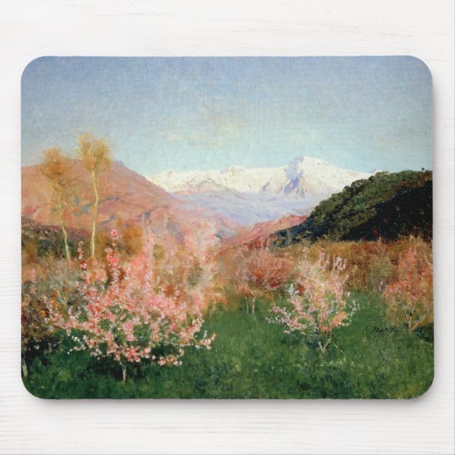 Spring in Italy, 1890 Mouse Pad (Front)