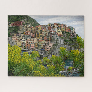 Spring in Manarola, Italia - 16x20 - 520 pcs. Jigsaw Puzzle