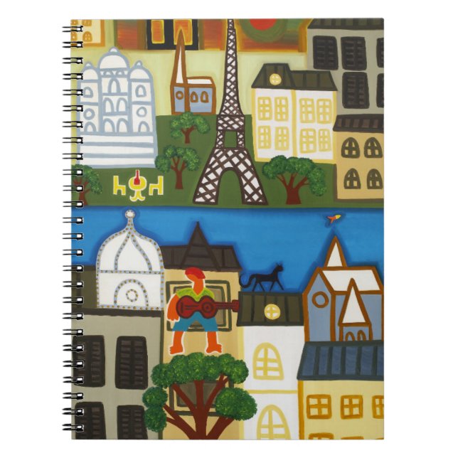 Spring in Paris 2006 Spiral Notebook (Front)