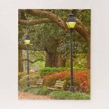Spring in Savannah, GA, Forsyth Park, Photography