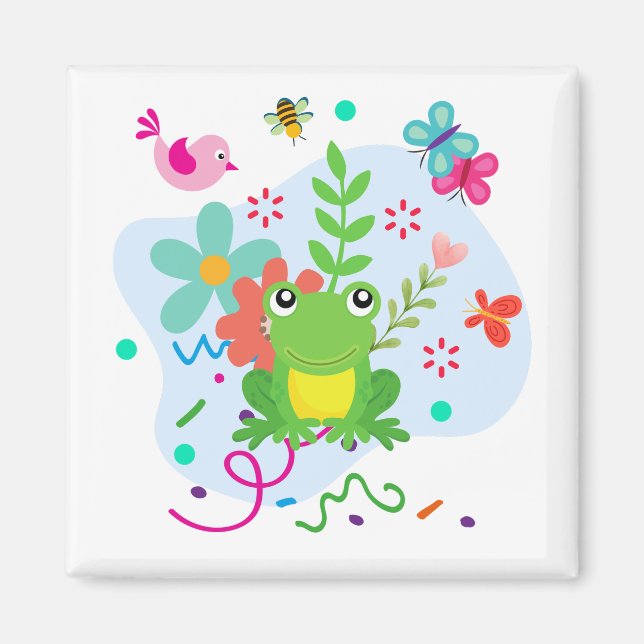 Spring in the Garden Magnet (Front)