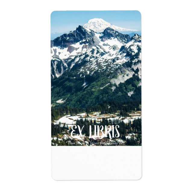 Spring in the Mountains Bookplate (Front)