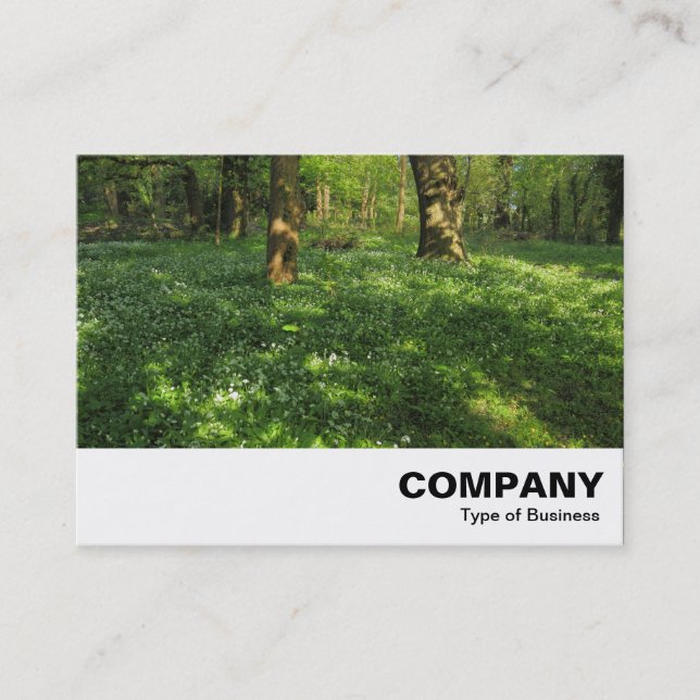 Spring in the Woods Business Card (Front)