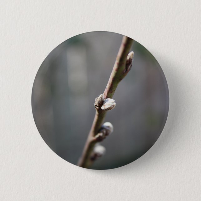 Spring is Coming 6 Cm Round Badge (Front)