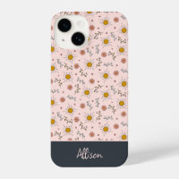 Spring is Here! Blush Pink Monogram Add Your Name