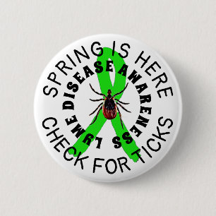 Spring is Here, Check for Ticks Button