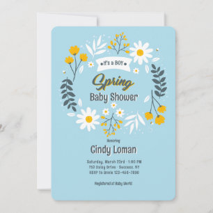 Spring Is Here Invitation