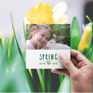 Spring is in the air - add photo