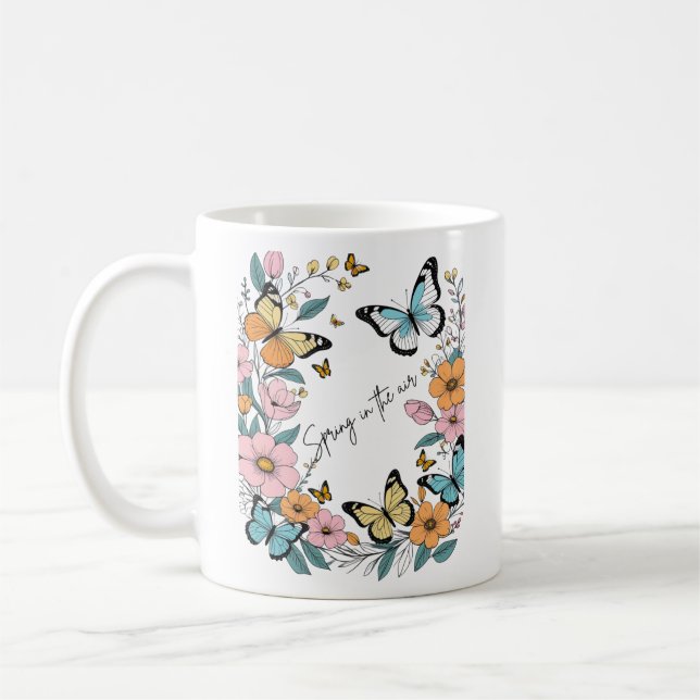 Spring is in the Air Coffee Mug (Left)