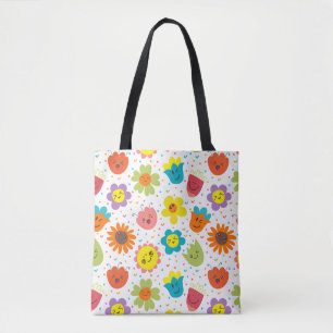 Spring is in the air reusable tote bag