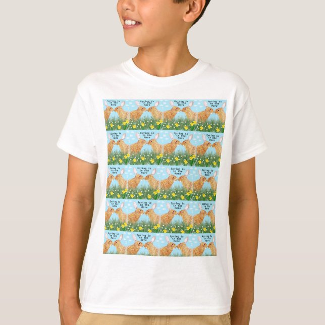Spring is in the Hare T-Shirt (Front)