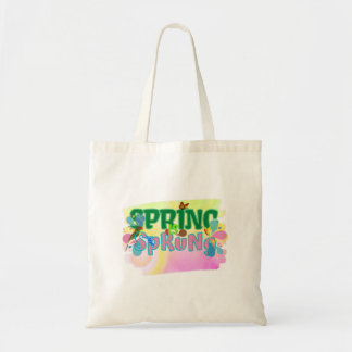 Spring is sprung-season of love tote bag
