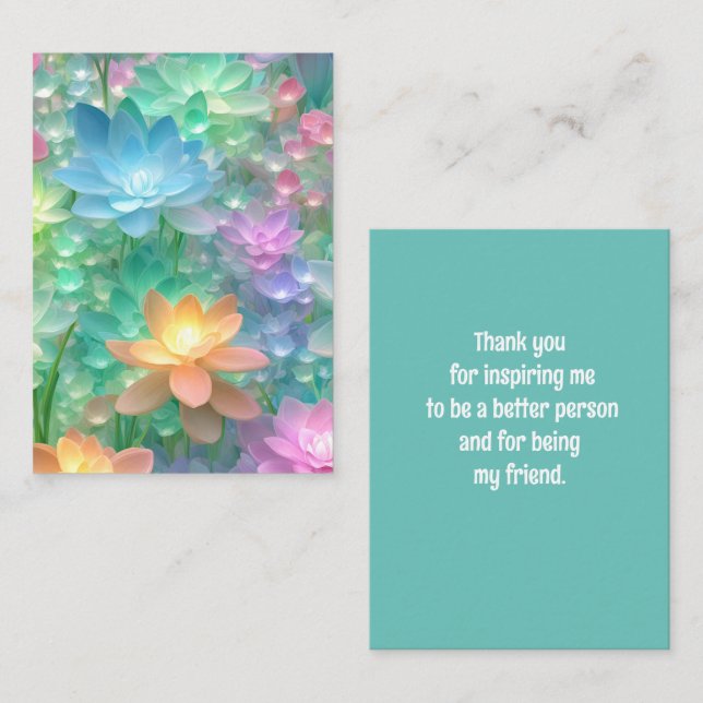 Spring Joy Card (Front/Back)