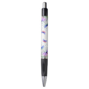 Spring Joy Colourful Flying Butterflies Pen