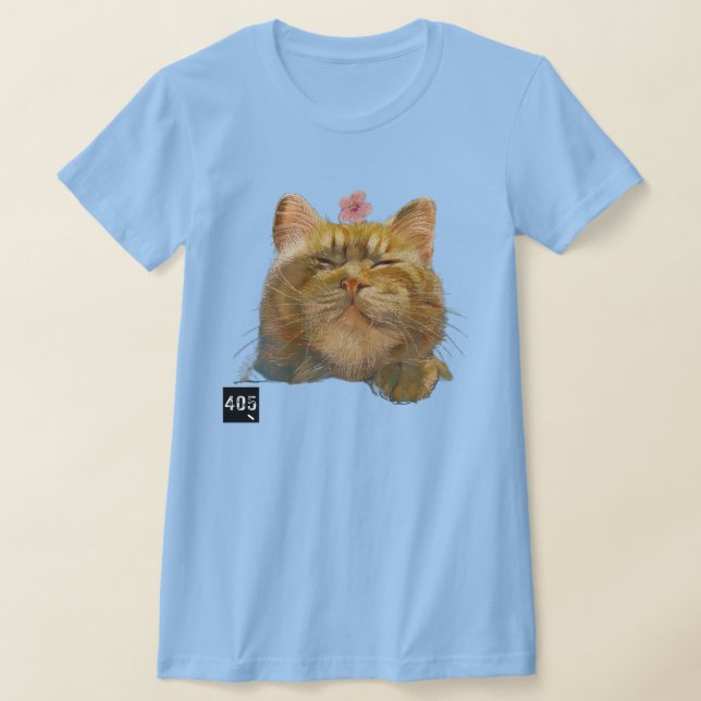 Spring Kitten T-Shirt (Laydown)