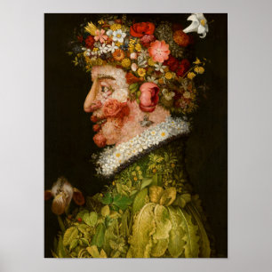 Spring, La Primavera by Giuseppe Arcimboldo Poster