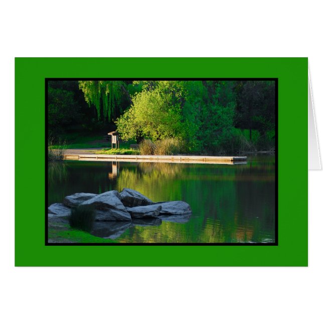 Spring Lake Reflections (Front Horizontal)