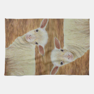 Spring Lamb Tea Towel