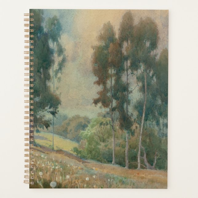 Spring Landscape (1911)  Serene Watercolor Scenery Planner (Front)