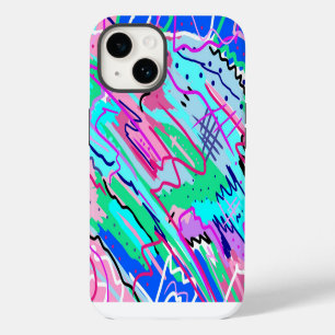 Spring Landscape Abstract Print iPhone 14 Case