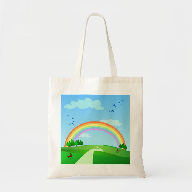 Spring landscape, bag (Front)