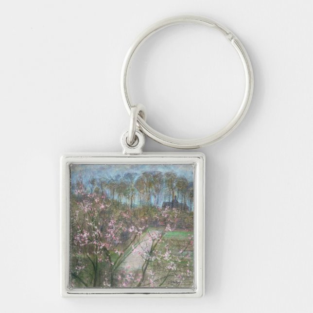 Spring Landscape Key Ring (Front)