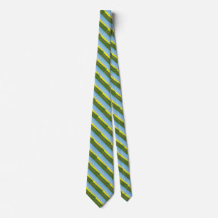 Spring Landscape Meadow Tie