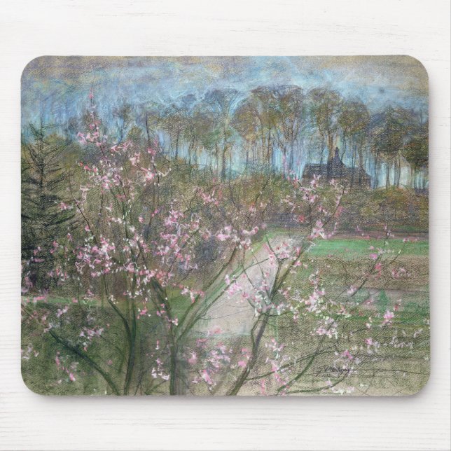 Spring Landscape Mouse Pad (Front)