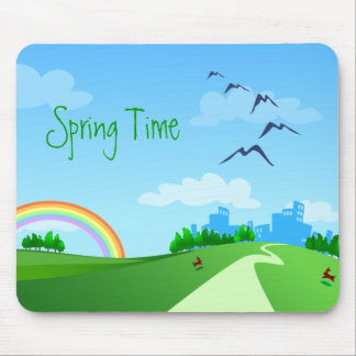 Spring landscape, mousepad