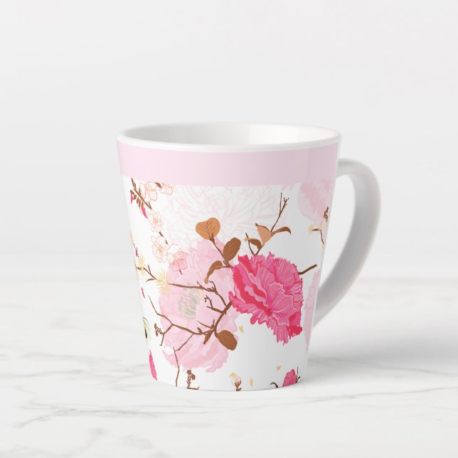spring latte mug (Right Angle)
