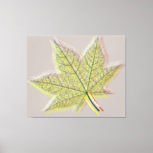 Spring Leaf Canvas Print