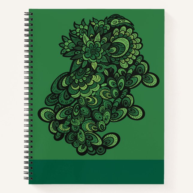 Spring Leaves Notebook (Front)
